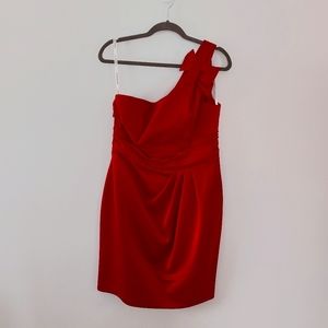 Red Cocktail Dress, Size 14